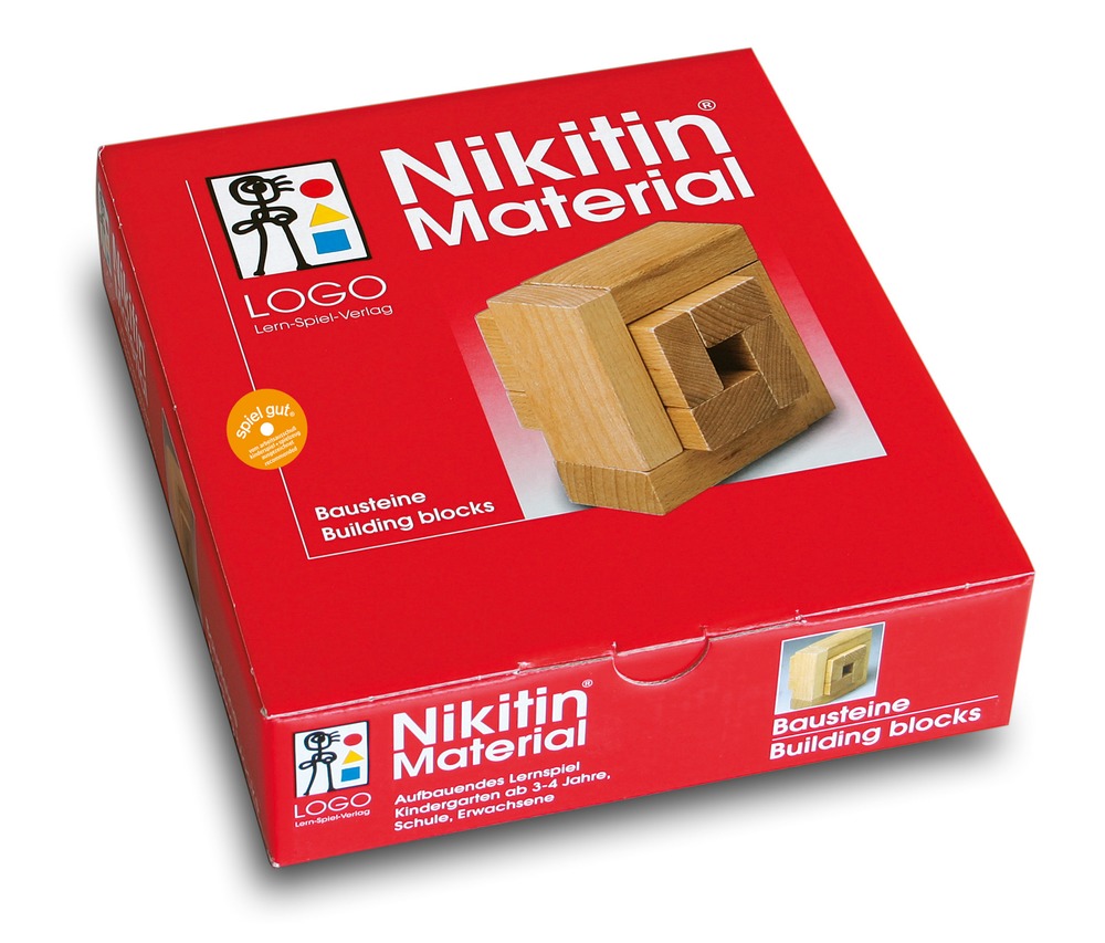 Nikitin Spiel-Bausteine/N4 Bauklötze räumliches Denken,Geduld+Konzentration 