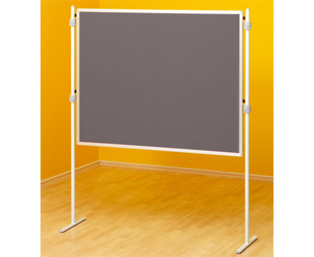 Compra Stellwand Einhängetafeln - Stoffbezug , 120 x 150 cm, grau (ohne