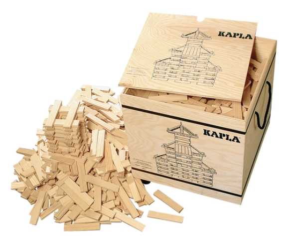 Holzbausteine Bauklötze Spielsteine Markenlos oder KAPLA 1000 500 200 Holz Natur 
