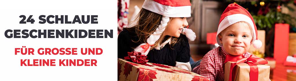 &#127873; 24 schlaue Geschenkideen Banner
