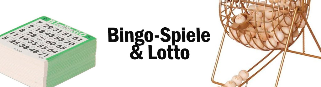 Bingo-Spiele & Lotto Banner