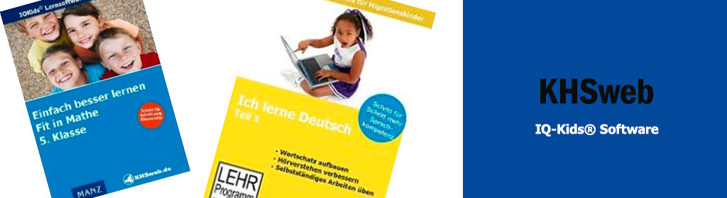 KHSweb IQ-Kids® Software Banner