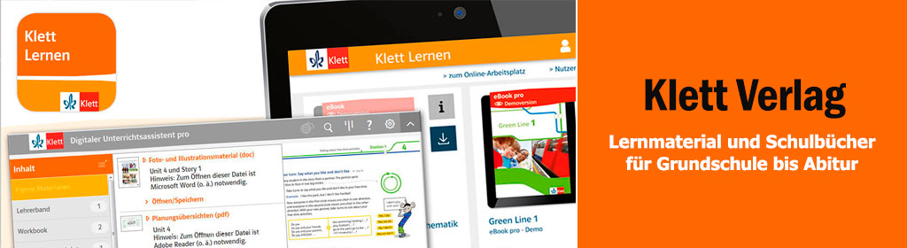 Klett Verlag Banner