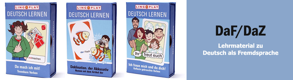 Deutsch als Fremdsprache / DaZ Banner