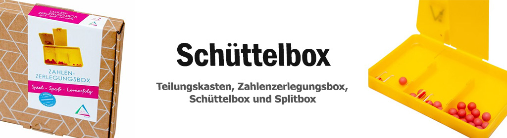 Schüttelbox Banner