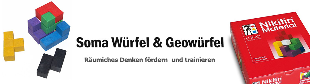 Soma Würfel & Geowürfel Banner