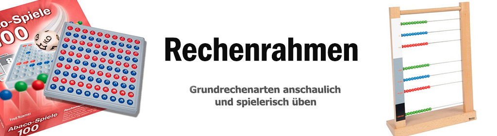 Rechenrahmen Banner