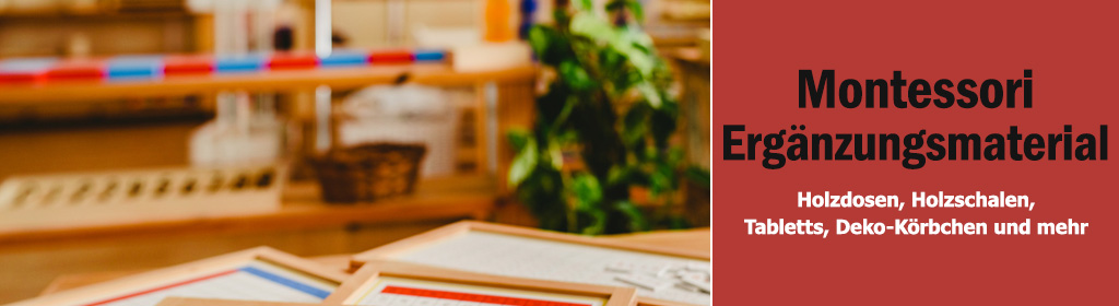 Montessori Ergnzungsmaterial Banner