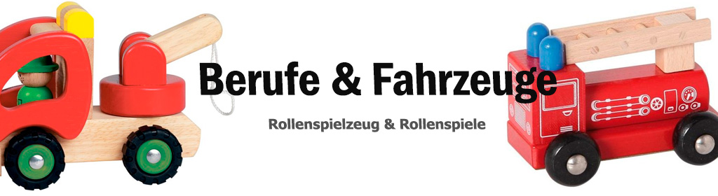 Berufe & Fahrzeuge Banner