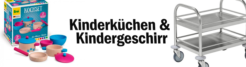 Kinderkchen & Kindergeschirr Banner