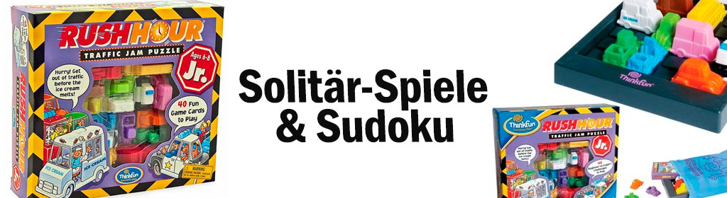 Solitär-Spiele & Sudoku Banner