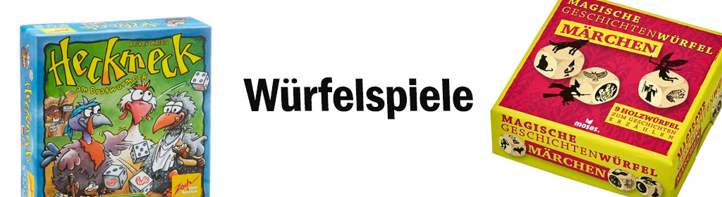 Wrfelspiele Banner