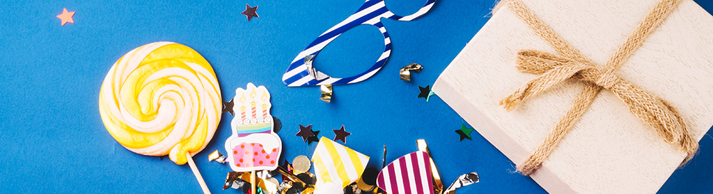 Geschenke & Schultüten Banner