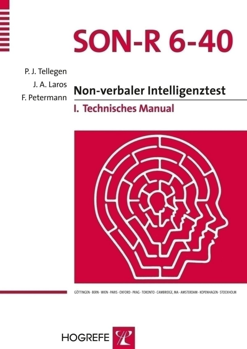 Son-r 6 40 Ergebnisse Interpretation SON-R 6-40 - Deutsches Manual II (Instruktionsteil) von Hogrefe-Verlag