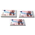 100 Stck Euro-Scheine Spielgeld zu 10 Euro