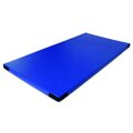 Fallschutzmatte FSM 160/60, 200x100 cm blau mit Klettecken