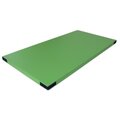 Fallschutzmatte FSM 160/60, 150x100 cm hellgrn mit Klettecken