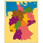 Puzzlekarte Deutschland, XXL, 57 x 45 cm