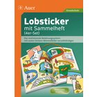 Lobsticker mit Sammelheft (4er-Set)