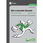 Die schnelle Stunde Sachunterricht Klasse 3/4