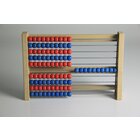 Rechenrahmen 100er, 10/10 rot/blau aus ReWOOD