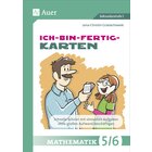 Ich-bin-fertig-Karten Mathematik Klassen 5-6