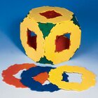 Polydron Mengensatz Achtecke mit Ausschnitt 10 Teile
