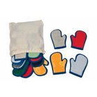 Streichelhandschuhe mit unterschiedlichsten Oberflchenstrukturen, ab 3 Jahre