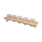 Glsertablett aus Holz