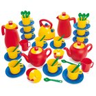 dantoy Sandspielzeug, Kaffee- und Teeservice fr 12 Kinder, 45 Teile