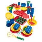 dantoy® Sandspielzeug, Ess-Servies für 12 Kinder, 81 Teile