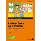 hnliche Vokale unterscheiden, Heft, Klasse 1-4