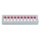 Abaco 20 - Modell A 10/10 Kugeln (rot/wei), 4-7 Jahre