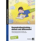 Konzentrationstraining - einfach und differenziert, Buch, 1.-4. Klasse
