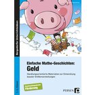 Einfache Mathe-Geschichten: Geld, Buch, 1.-4. Klasse