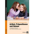 Artikel, Präpositionen und Nomen - Schule, Buch, 1.-2. Klasse