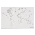 Weltkarte - Umriss