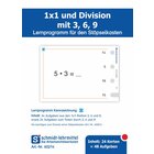 Stpselkarten '1 x 1 und Division mit 3, 6, 9'