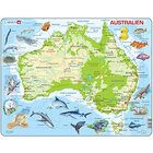 Larsen Lernpuzzle Australien