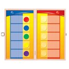 Flocards Junior Holzklappkasten, Lernsystem fr Kinder ab 2 Jahre