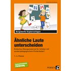hnliche Laute unterscheiden, Kopiervorlagen, 1.-4. Klasse