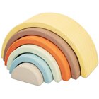 Regenbogen aus Holz, klein, Breite 19 cm
