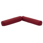 Rckenpolster-Set Ruhe-Ecke, Farbe: Newlife Eco: Rot