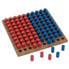 Steckbrett Zahlenraum 100, 7-9 Jahre