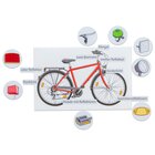 Das verkehrssichere Fahrrad, magnetische Wort- und Bildkarten, ab 5 Jahre