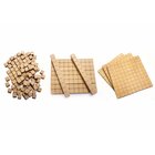 Dienes 432 Teile aus ReWOOD Set I natur