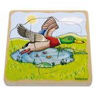 Lagenpuzzle Ente, 4-5 Jahre