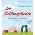 24 Lieblingslieder, Liederbuch inkl. Audio-CD, 2-6 Jahre