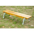 Outdoor-Bank 150 cm, 2er-Set, stapelbar