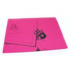 Schreibtischauflage fr Linkshnder - Pink